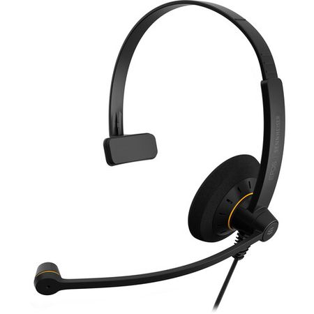 EPOS/SENNHEISER IMPACT SC 30 USB ML Mono Auriculares supraaurales para PC (negro/naranja)