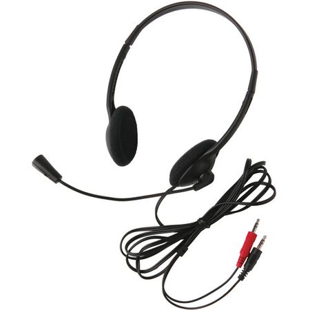 Califone 3065AV auriculares estéreo multimedia liviano (enchufe dual de 3.5 mm)