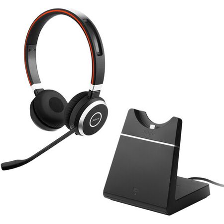 Jabra EVOLVE 65+ MS Auricular Bluetooth estéreo con base de carga