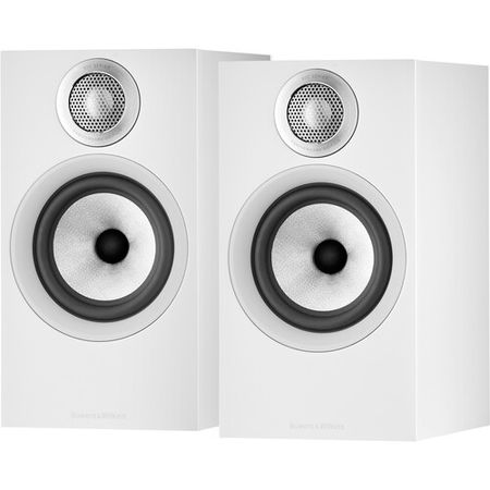 Bowers & Wilkins 607 Anniversary Edition Altavoces de estantería de 2 vías (blanco mate, par)