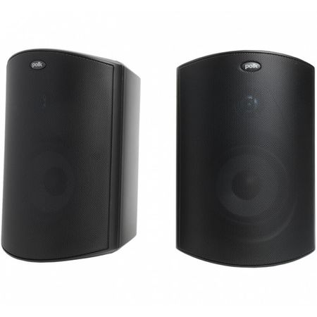 Polk Audio Atrium6 Altavoces al aire libre para todo clima (negro, par)