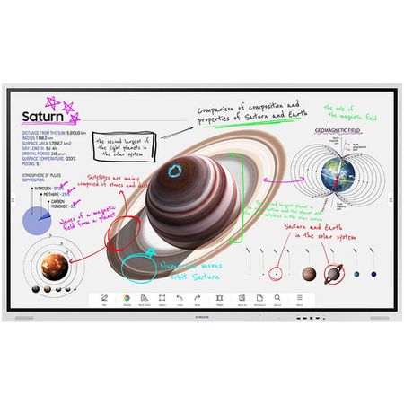 Samsung WM75B Flip Pro Pantalla LED táctil interactiva 4K de 75"