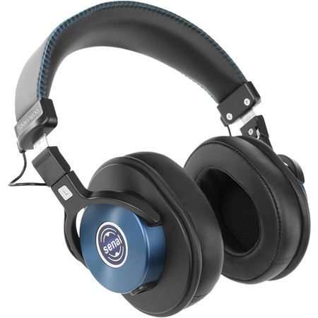 Senal SMH-1200 Auriculares de monitor de estudio mejorados (azul náutico)