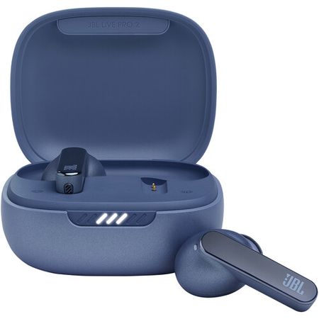 JBL Live Pro 2 Audífonos internos inalámbricos verdaderos con cancelación de ruido (Azul)