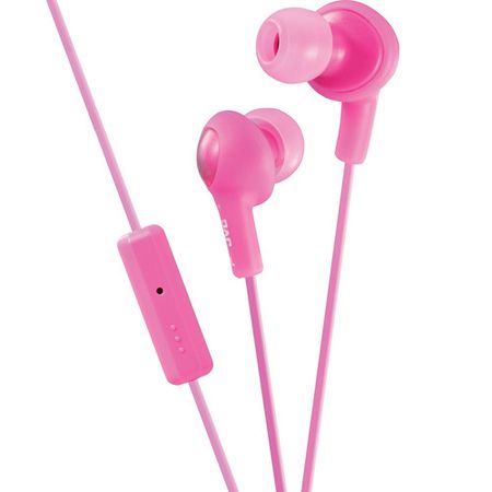 JVC HA-FR6 Rubber más auriculares (rosa)