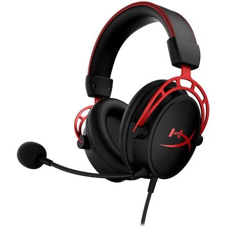 Auriculares para juegos HyperX Cloud Alpha (negro/rojo)