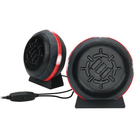 Mejorar los altavoces de juegos LED USB (rojo)