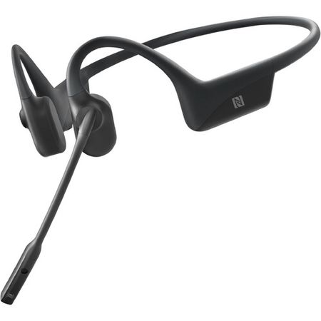 Shokz Shokz OpenComm Auriculares BT de conducción ósea de cancelación de ruido (negro)