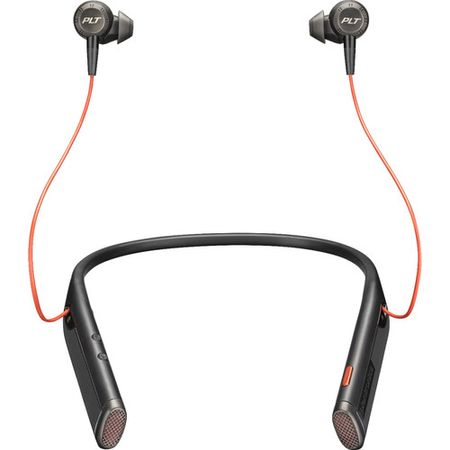 Plantronics Voyager 6200 UC Auriculares de banda inalámbricos en el cuello inalámbrico en la canc... Plantronics Voyager 6200 UC Auriculares de banda inalámbricos en el cuello inalámbrico en la cancelación de ruido (negro)