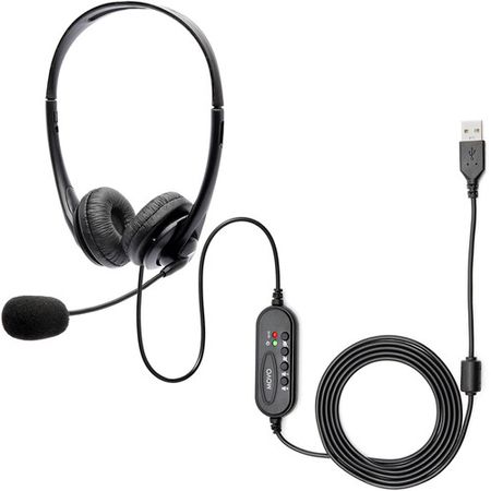 Movo Photo HSM-1 Auricular USB con micrófono Boom