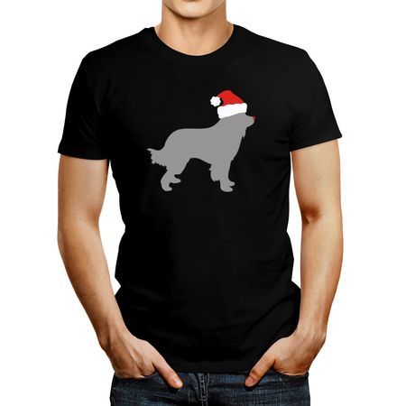 Polo De Hombre Idakoos Great Pyrenees Christmas Negro S