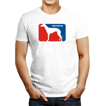 Polo De Hombre Idakoos Greyhound Sports Logo Blanco XXXL