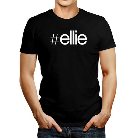 Polo de Hombre Idakoos Hashtag Ellie Negro S