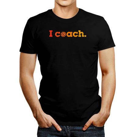 Polo de Hombre Idakoos I Coach Volleyball Negro S