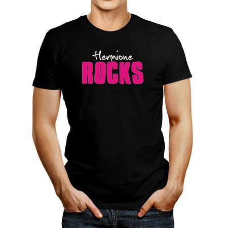 Polo de Hombre Idakoos Hermione Rocks Negro XXXL