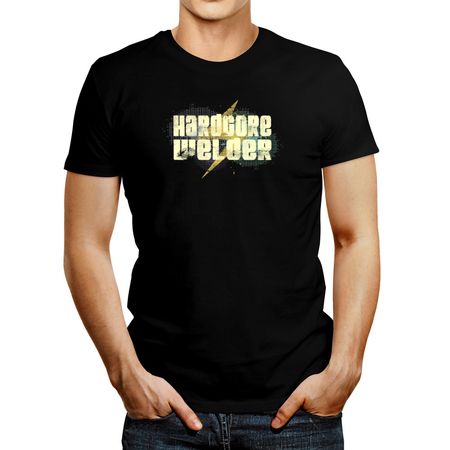 Polo de Hombre Idakoos Hardcore Welder Negro L