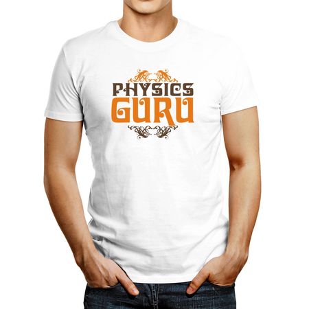 Polo de Hombre Idakoos Physics Guru Blanco M