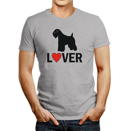 Polo de Hombre Idakoos Soft Coated Wheaten Terrier Loverlovin Gris Oscuro XXXL