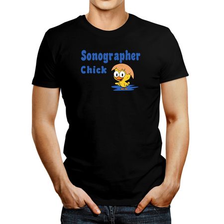 Polo de Hombre Idakoos Sonographer Chick Negro L