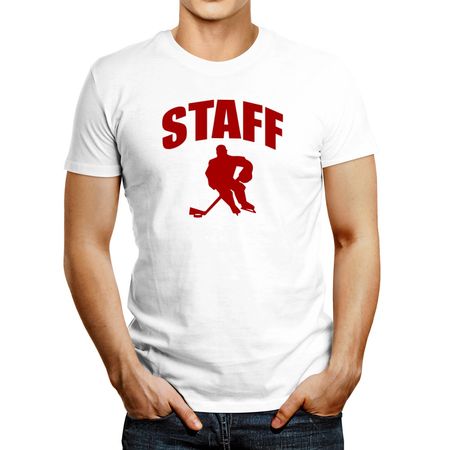 Polo de Hombre Idakoos Staff Hockey Blanco XXXL