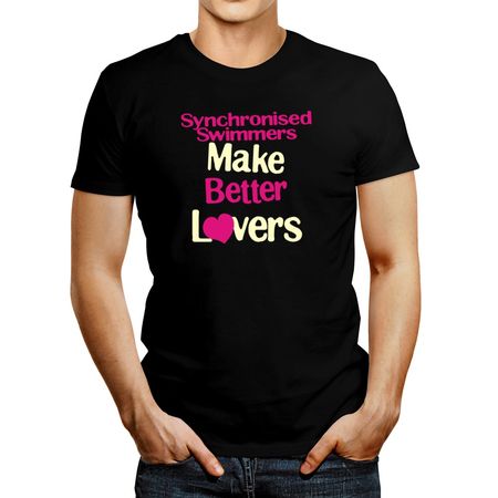 Polo de Hombre Idakoos Synchronised Swimmers Make Better Lovers Negro XXXL