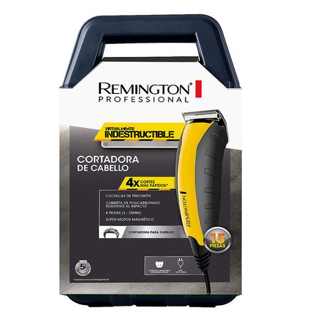 Cortadora de Cabello Remington HC5850 Virtualmente Indestructible 15 Pzas