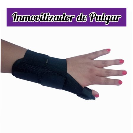 Inmovilizador de Pulgar Negro Standar