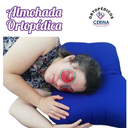 Almohada Ortopédica Antiestrés Turqueza