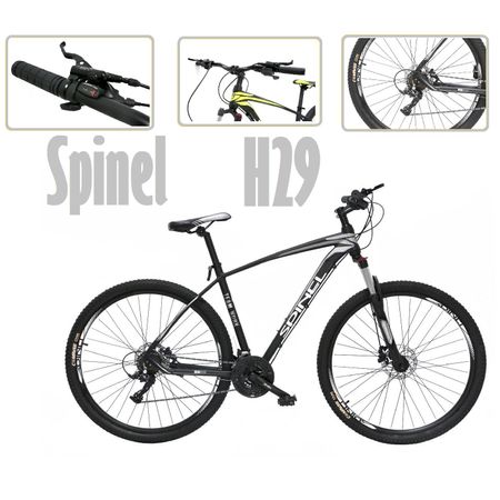 Bicicleta Spinel Montañera Evezo Gris 29H ARO 29