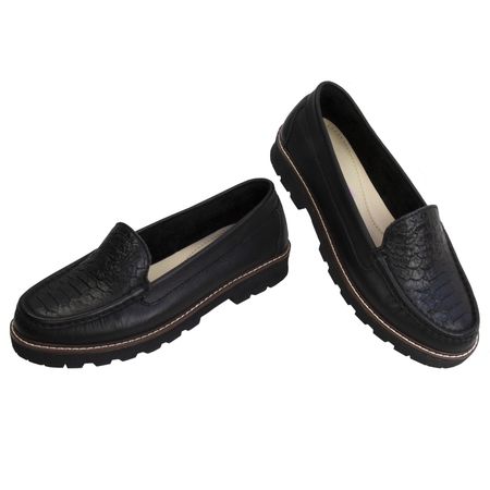 Zapato Mocasin Plataforma Mujer Corelli Ester Negro Talla 39 Zapato Mocasin Plataforma Mujer Corelli Ester Negro Talla 36