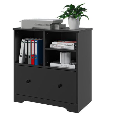 Mueble Archivador Hall Negro DIBA Muebles