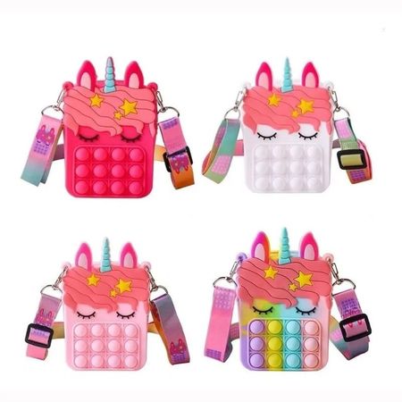 Cartera Pop It Unicornio