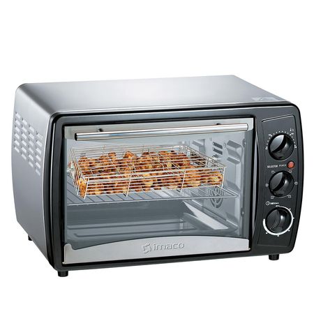 Horno Eléctrico 19l Con Rosticería Imaco Hes 19r