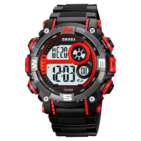 Reloj SKMEI Titanium 1887 Digital Deportivo BackLight - Rojo