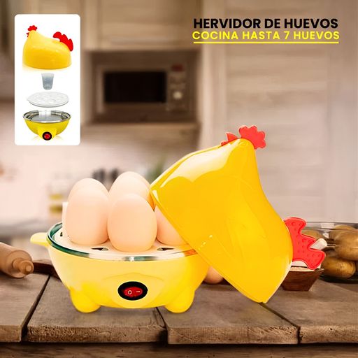 Hervidor de Huevos Electrico de Gallina Amarilla GENERICO