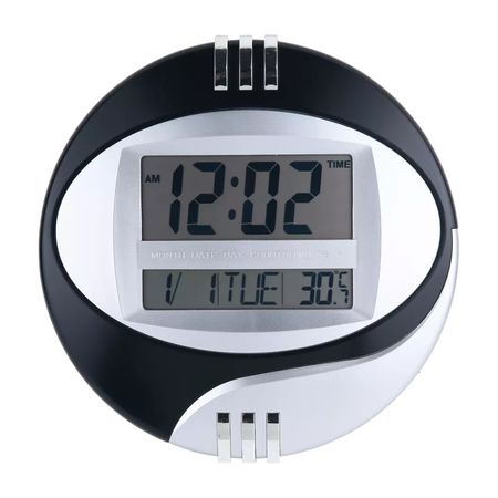 Reloj Pared Digital -Fecha Hora Temperatura