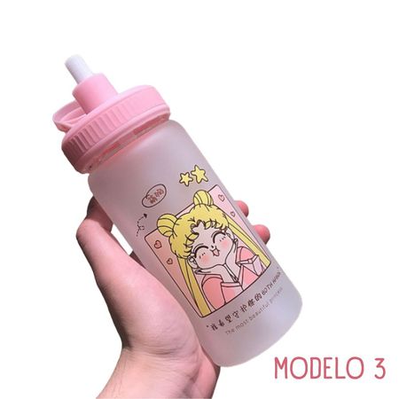 Botella Tomatodo de Vidrio Borosilicato Sailor Moon Mod.3