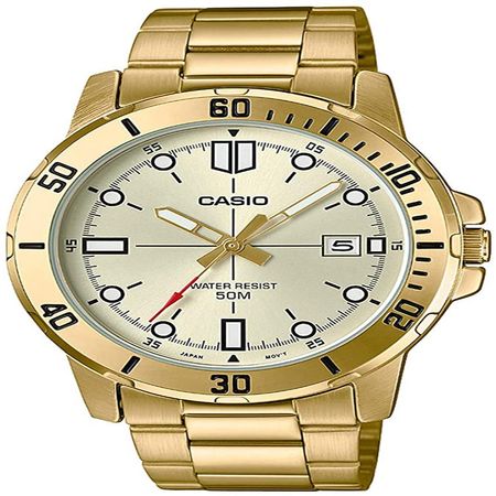 Casio Relo para Hombre MTP 01G9v Dorado