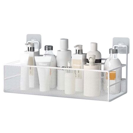 Cesta Colgante Organizador de Baño y Maquillaje Blanco 45C