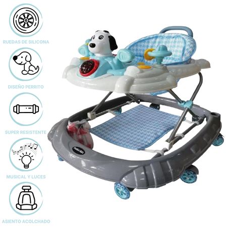 Andador Musical Confort Kids Snoopy Gris