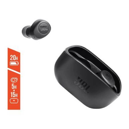 Audifonos Bluetooth JBL Wave 100 TWS Pure bass Negro