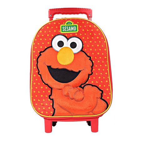Mochila con ruedas Nido Elmo Plaza Sésamo