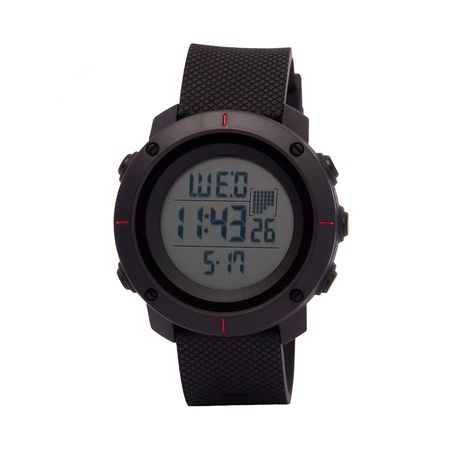 Reloj Skmei 1213 Acuático Dígital Color Negro con Rojo