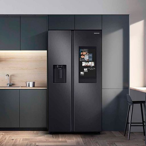 Comprar Refrigerador Side By Side Oster 20 Pies Cubicos Color Negro,  Inverter, Con Dispensador De Agua