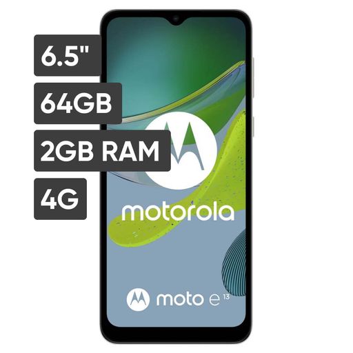 Smartphone MOTOROLA E13 6.5 2GB 64GB 13MP Verde