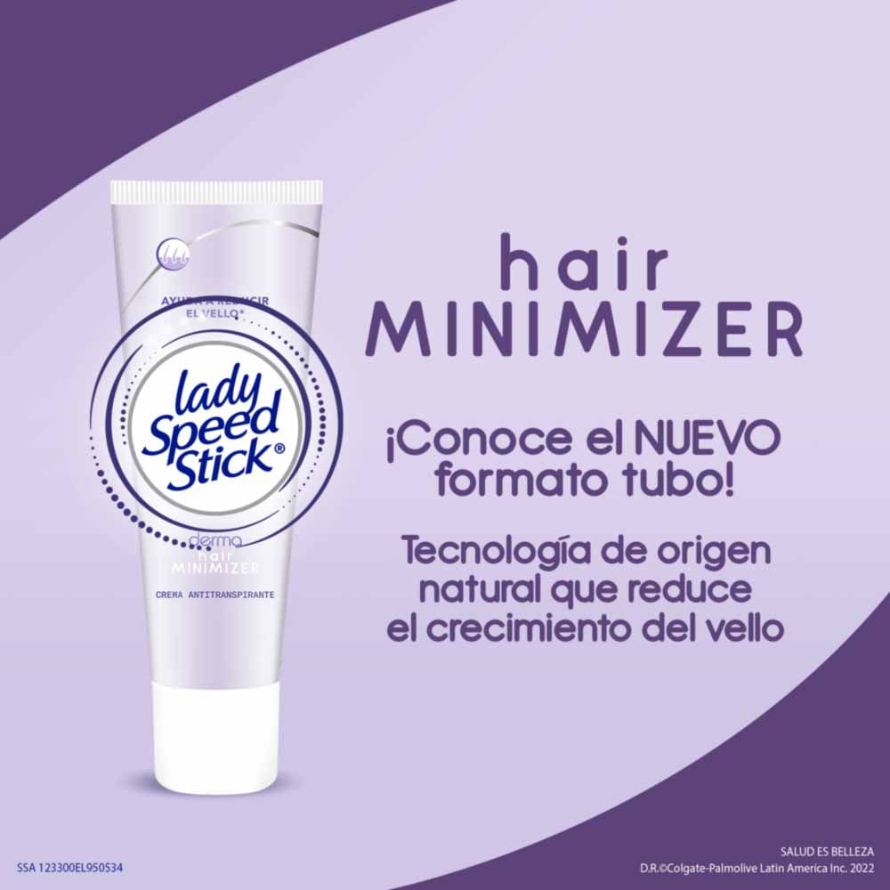 Desodorante LADY SPEED STICK Hair Minimizer Tubo 60g plazaVea Supermercado