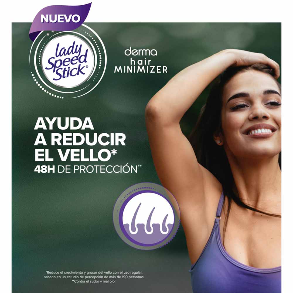 Desodorante LADY SPEED STICK Hair Minimizer Tubo 60g plazaVea Supermercado
