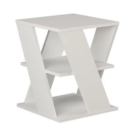 Mesa Auxiliar Uriel 73 Experience Blanco