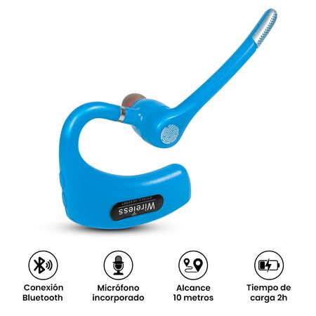 Auricular Deportivo E6S BT - Azul