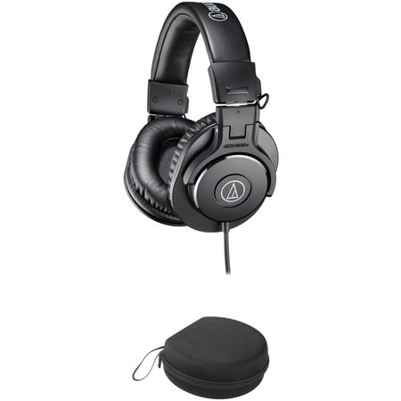 Audio-Technica ATH-M30x Kit de estuche y auriculares para monitor